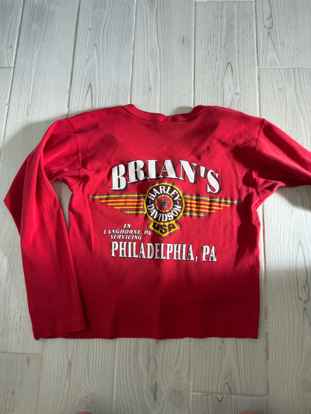 Harley-Davidson Long Sleeve Henley - Picture 6 of 7